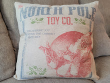 Load image into Gallery viewer, Vintage North Pole Pillowcase